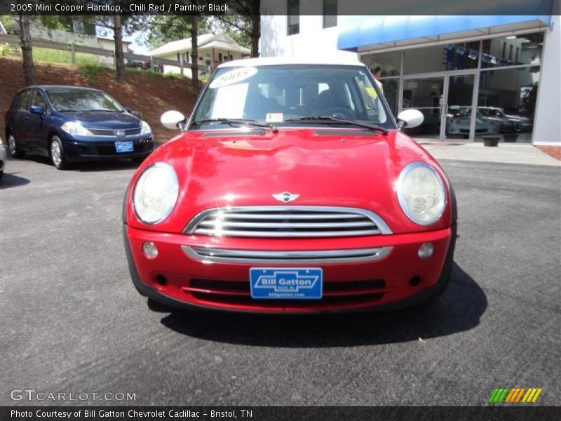 Chili Red / Panther Black 2005 Mini Cooper Hardtop