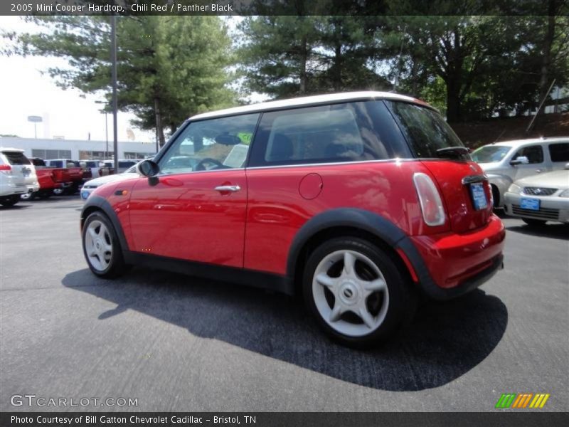 Chili Red / Panther Black 2005 Mini Cooper Hardtop