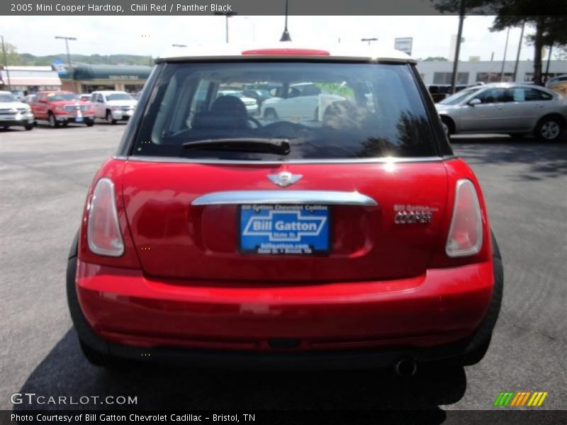 Chili Red / Panther Black 2005 Mini Cooper Hardtop