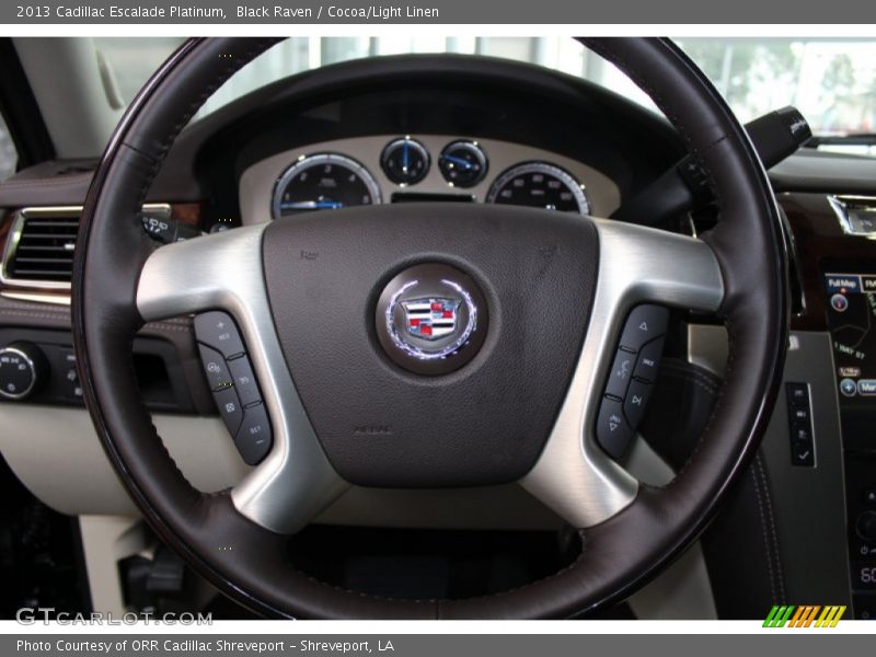  2013 Escalade Platinum Steering Wheel