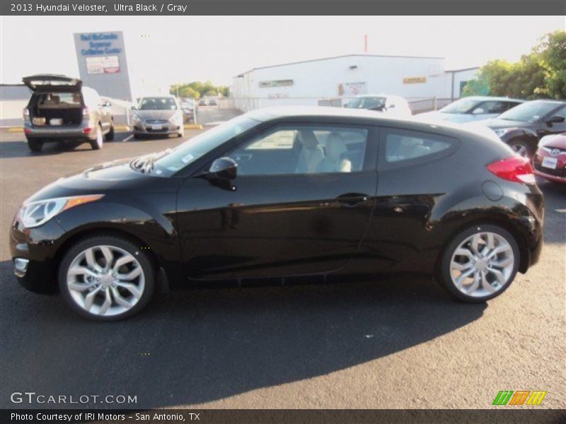 Ultra Black / Gray 2013 Hyundai Veloster