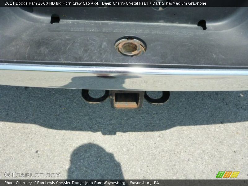 Deep Cherry Crystal Pearl / Dark Slate/Medium Graystone 2011 Dodge Ram 2500 HD Big Horn Crew Cab 4x4