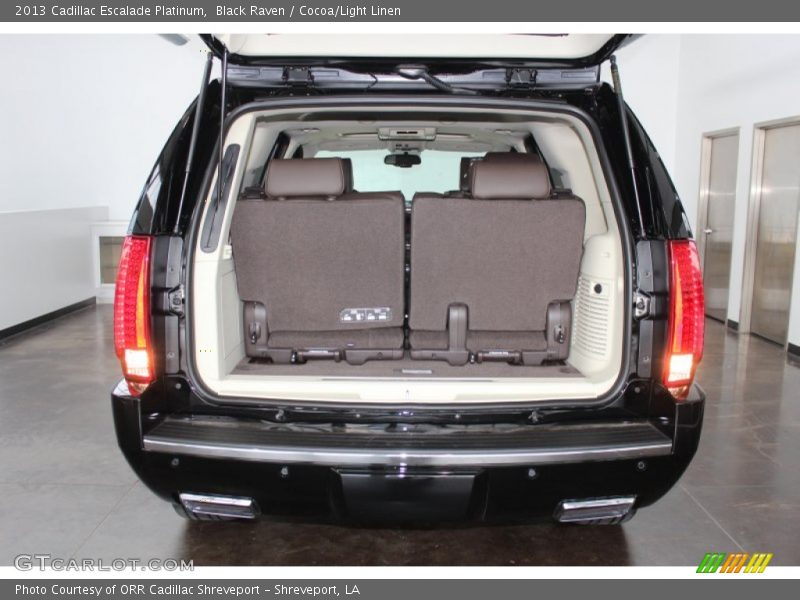  2013 Escalade Platinum Trunk