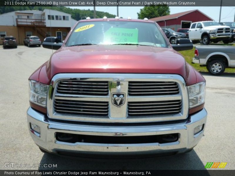 Deep Cherry Crystal Pearl / Dark Slate/Medium Graystone 2011 Dodge Ram 2500 HD Big Horn Crew Cab 4x4