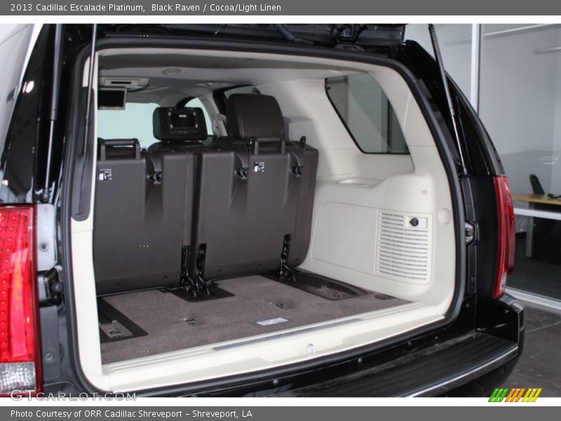  2013 Escalade Platinum Trunk