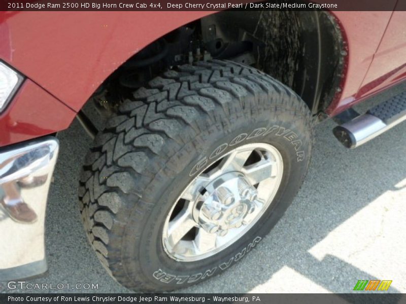 Deep Cherry Crystal Pearl / Dark Slate/Medium Graystone 2011 Dodge Ram 2500 HD Big Horn Crew Cab 4x4