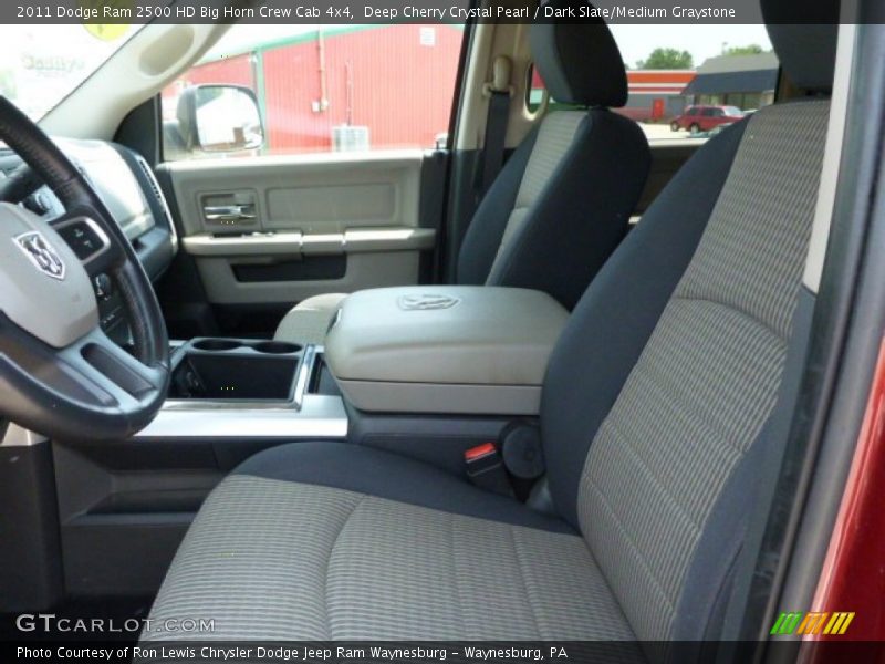 Deep Cherry Crystal Pearl / Dark Slate/Medium Graystone 2011 Dodge Ram 2500 HD Big Horn Crew Cab 4x4