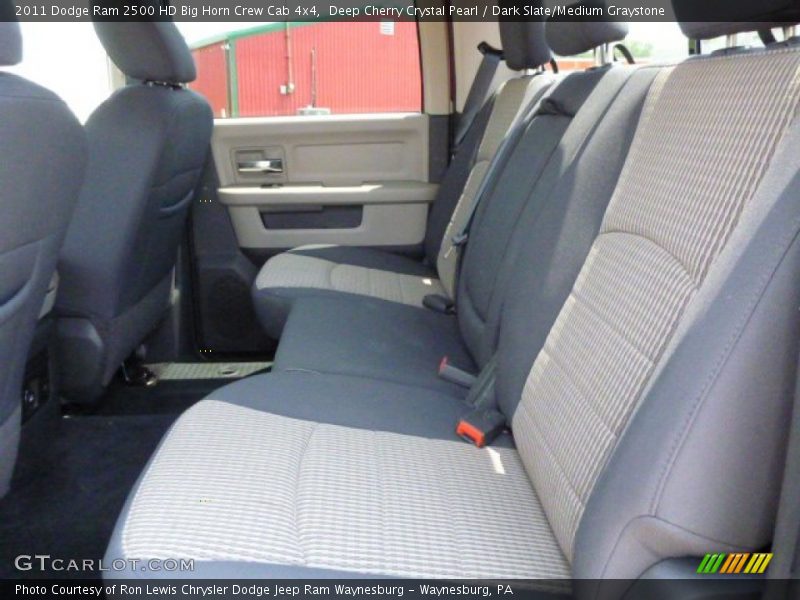 Deep Cherry Crystal Pearl / Dark Slate/Medium Graystone 2011 Dodge Ram 2500 HD Big Horn Crew Cab 4x4