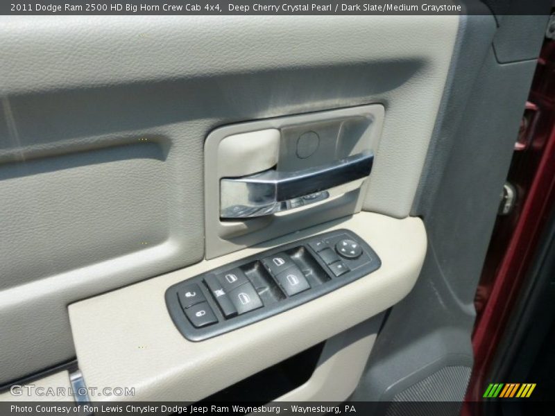 Deep Cherry Crystal Pearl / Dark Slate/Medium Graystone 2011 Dodge Ram 2500 HD Big Horn Crew Cab 4x4