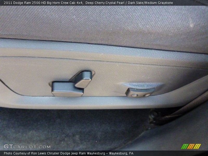 Deep Cherry Crystal Pearl / Dark Slate/Medium Graystone 2011 Dodge Ram 2500 HD Big Horn Crew Cab 4x4