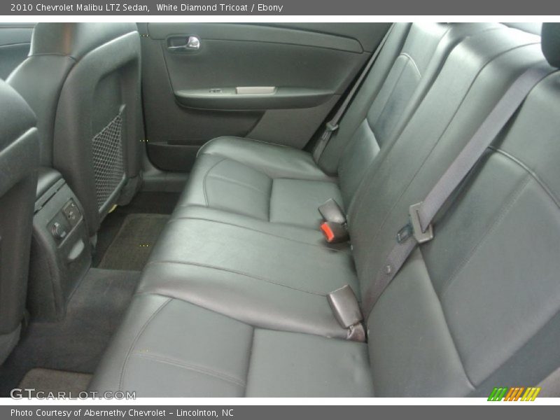 White Diamond Tricoat / Ebony 2010 Chevrolet Malibu LTZ Sedan