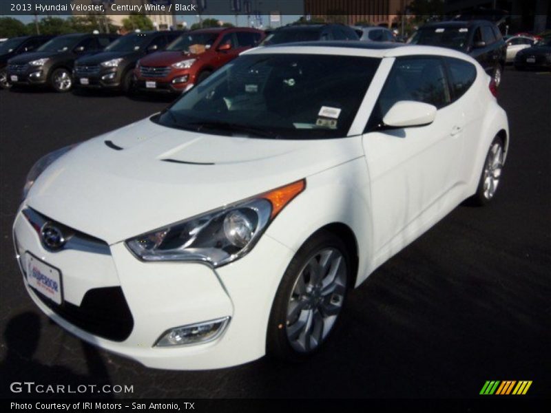 Century White / Black 2013 Hyundai Veloster