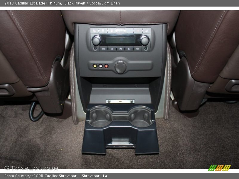 Controls of 2013 Escalade Platinum