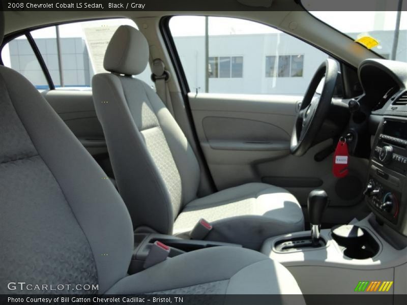 Black / Gray 2008 Chevrolet Cobalt LS Sedan