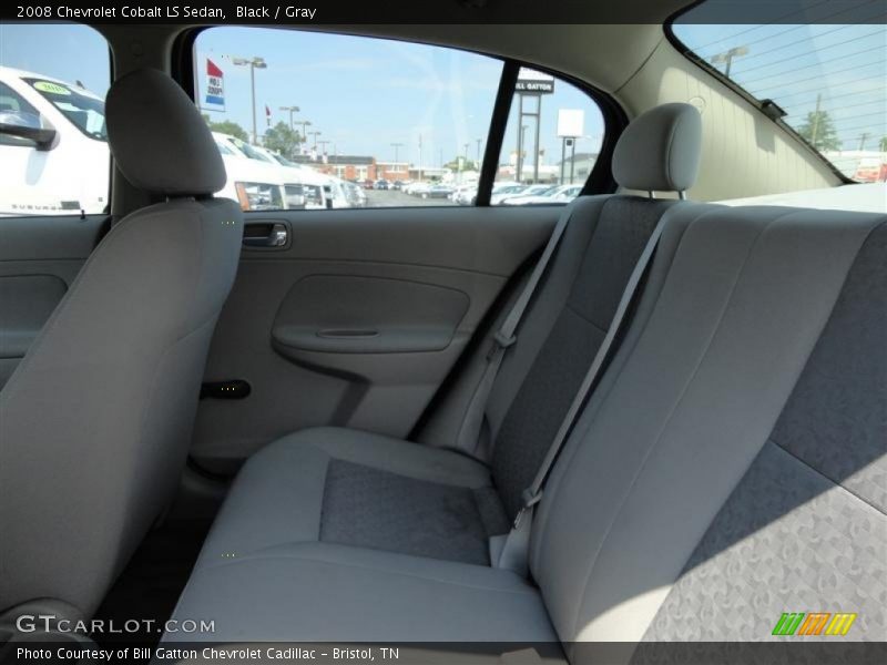 Black / Gray 2008 Chevrolet Cobalt LS Sedan