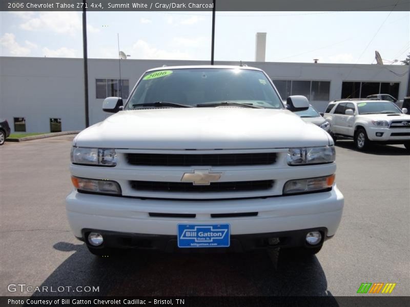 Summit White / Gray/Dark Charcoal 2006 Chevrolet Tahoe Z71 4x4