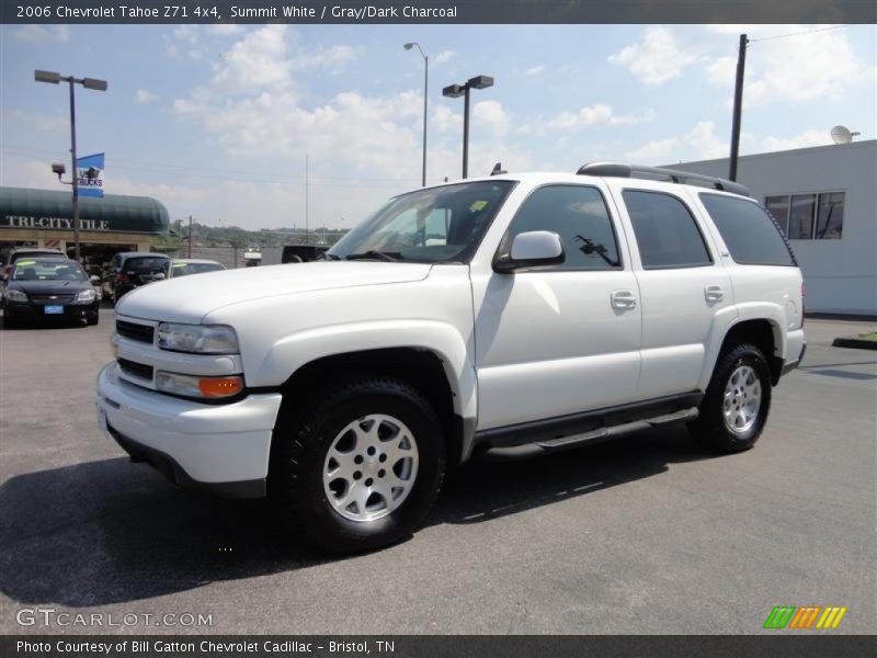 Summit White / Gray/Dark Charcoal 2006 Chevrolet Tahoe Z71 4x4