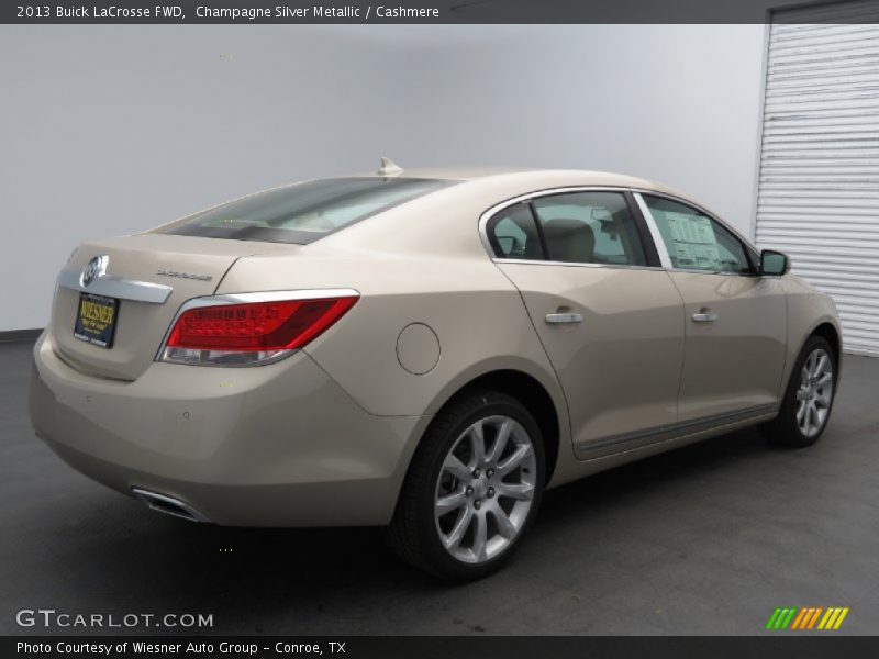 Champagne Silver Metallic / Cashmere 2013 Buick LaCrosse FWD