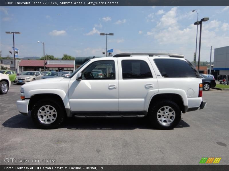 Summit White / Gray/Dark Charcoal 2006 Chevrolet Tahoe Z71 4x4
