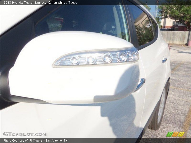 Cotton White / Taupe 2013 Hyundai Tucson Limited