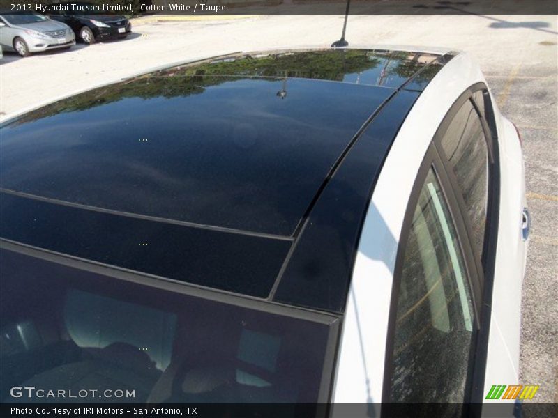 Cotton White / Taupe 2013 Hyundai Tucson Limited