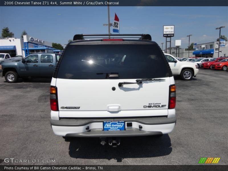 Summit White / Gray/Dark Charcoal 2006 Chevrolet Tahoe Z71 4x4