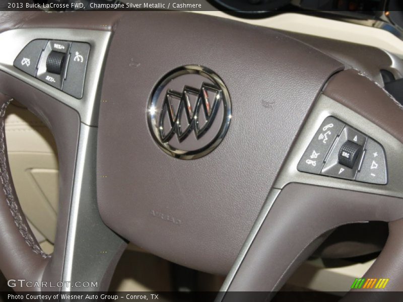 Champagne Silver Metallic / Cashmere 2013 Buick LaCrosse FWD