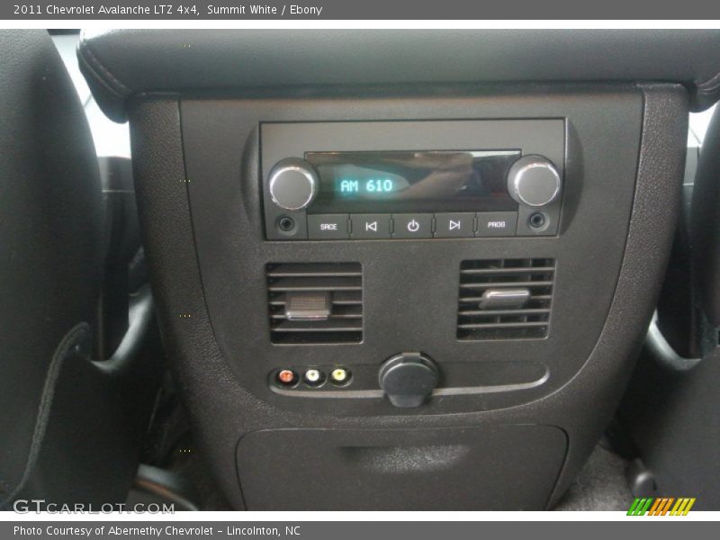 Summit White / Ebony 2011 Chevrolet Avalanche LTZ 4x4