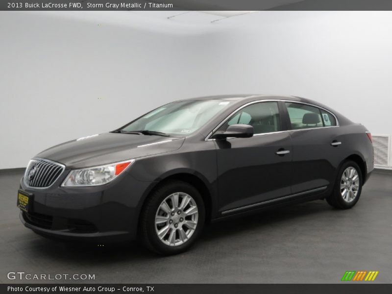 Storm Gray Metallic / Titanium 2013 Buick LaCrosse FWD
