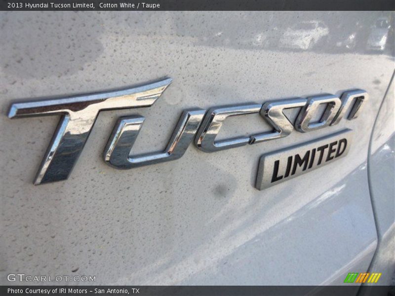 Cotton White / Taupe 2013 Hyundai Tucson Limited