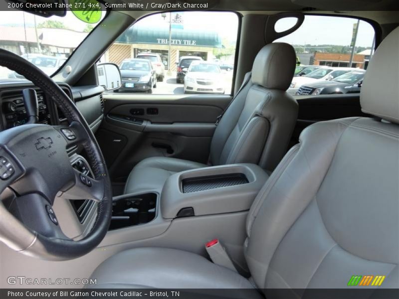 Summit White / Gray/Dark Charcoal 2006 Chevrolet Tahoe Z71 4x4