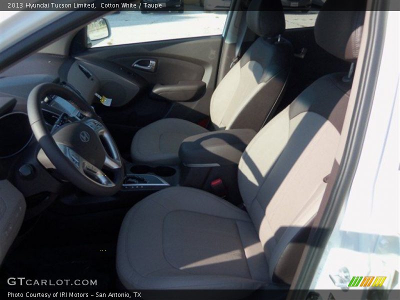 Cotton White / Taupe 2013 Hyundai Tucson Limited