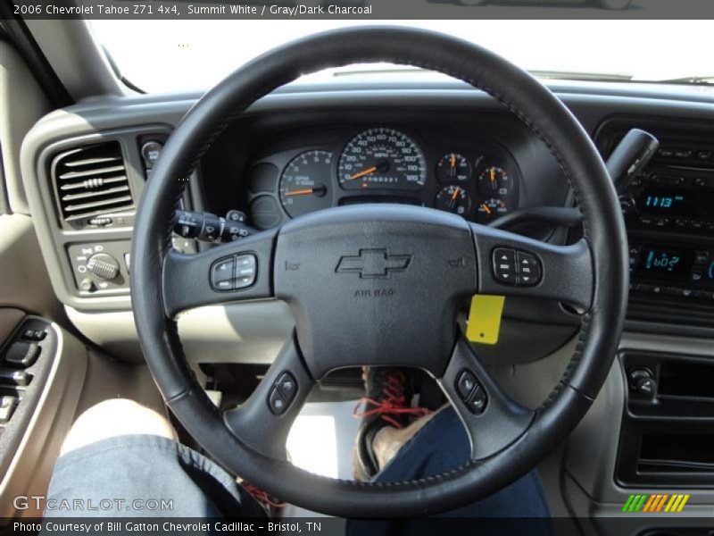 Summit White / Gray/Dark Charcoal 2006 Chevrolet Tahoe Z71 4x4