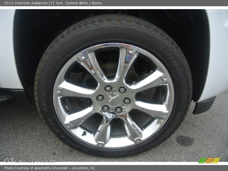 Summit White / Ebony 2011 Chevrolet Avalanche LTZ 4x4