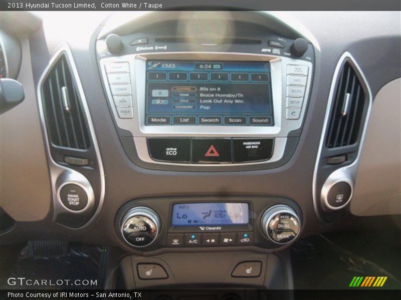 Cotton White / Taupe 2013 Hyundai Tucson Limited