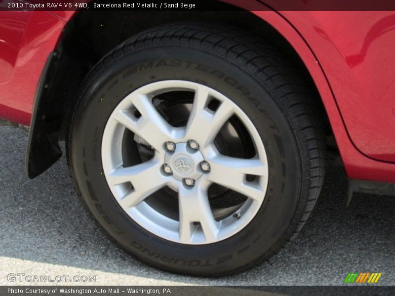 Barcelona Red Metallic / Sand Beige 2010 Toyota RAV4 V6 4WD