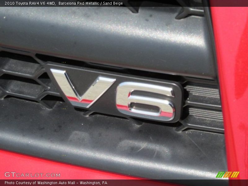 Barcelona Red Metallic / Sand Beige 2010 Toyota RAV4 V6 4WD