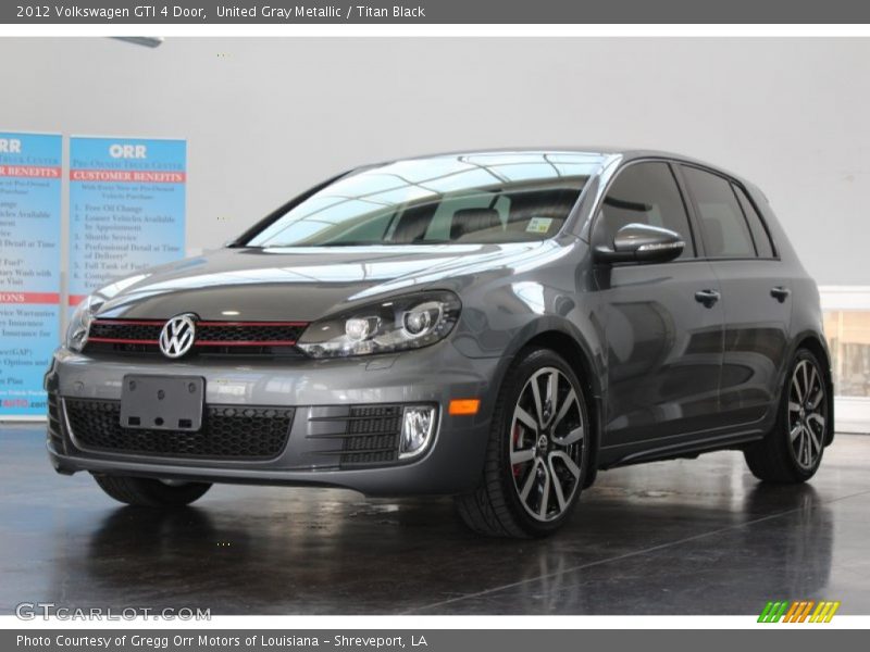 United Gray Metallic / Titan Black 2012 Volkswagen GTI 4 Door