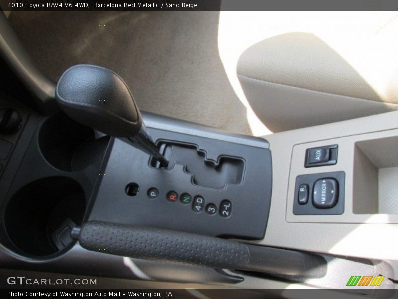 Barcelona Red Metallic / Sand Beige 2010 Toyota RAV4 V6 4WD