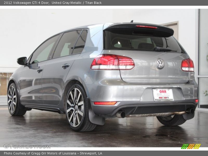 United Gray Metallic / Titan Black 2012 Volkswagen GTI 4 Door