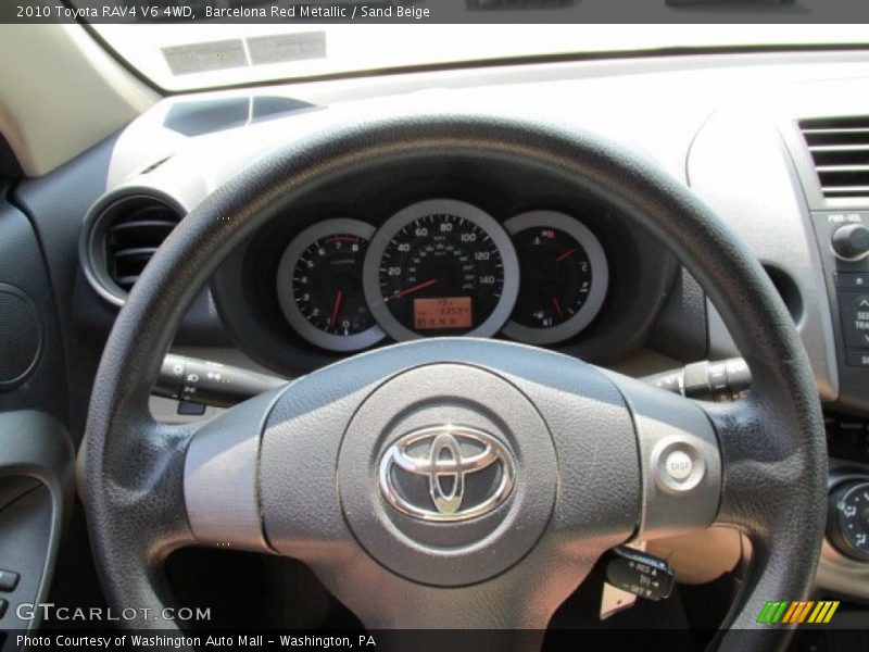 Barcelona Red Metallic / Sand Beige 2010 Toyota RAV4 V6 4WD
