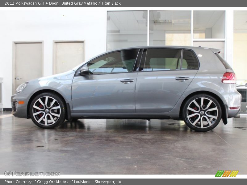 United Gray Metallic / Titan Black 2012 Volkswagen GTI 4 Door
