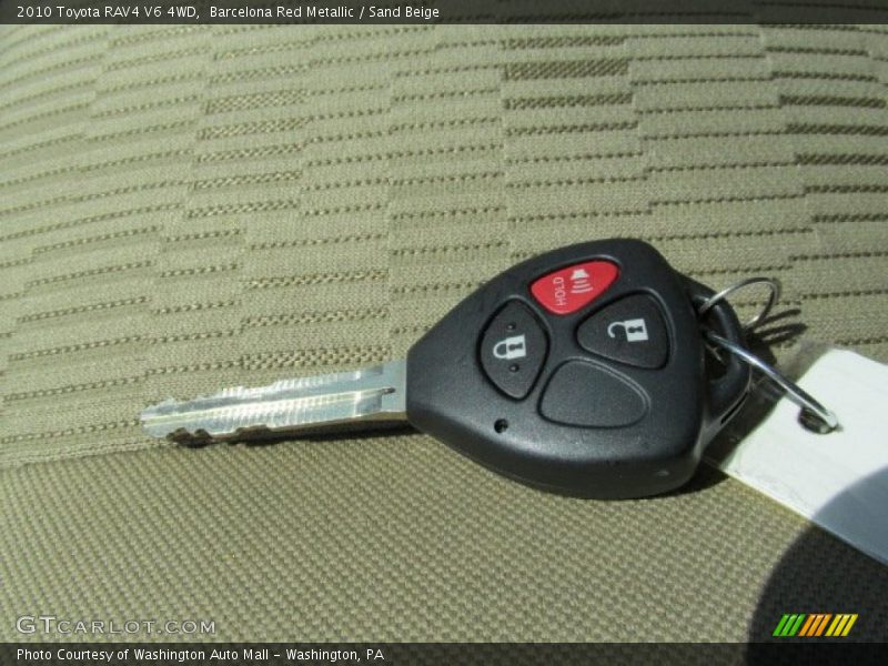 Barcelona Red Metallic / Sand Beige 2010 Toyota RAV4 V6 4WD