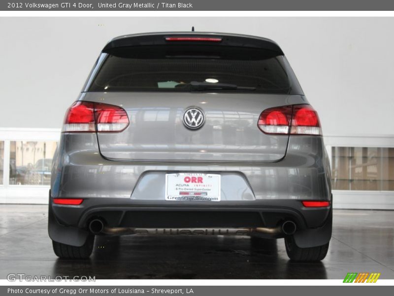United Gray Metallic / Titan Black 2012 Volkswagen GTI 4 Door