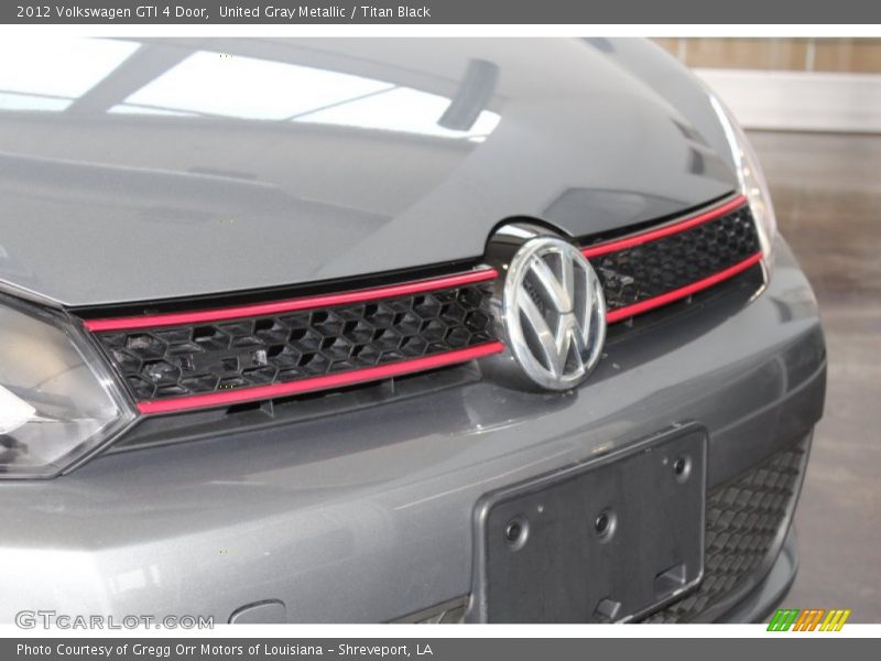 United Gray Metallic / Titan Black 2012 Volkswagen GTI 4 Door