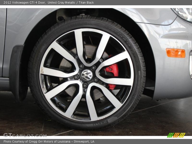 United Gray Metallic / Titan Black 2012 Volkswagen GTI 4 Door
