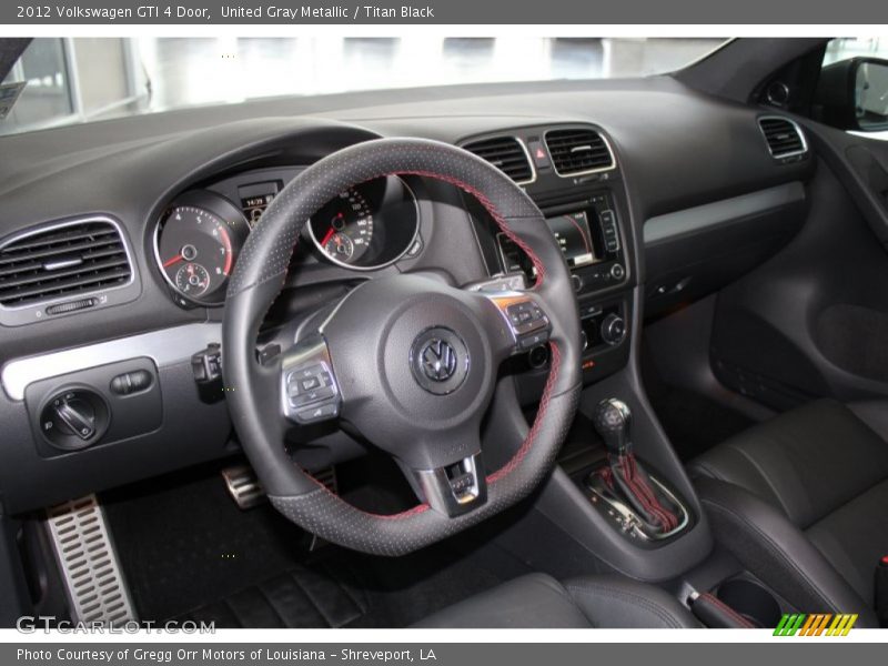 United Gray Metallic / Titan Black 2012 Volkswagen GTI 4 Door