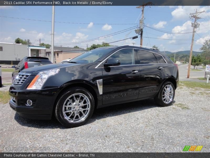Black Ice Metallic / Ebony/Ebony 2013 Cadillac SRX Performance FWD