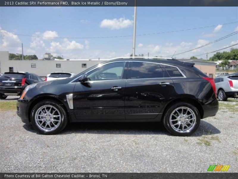 Black Ice Metallic / Ebony/Ebony 2013 Cadillac SRX Performance FWD