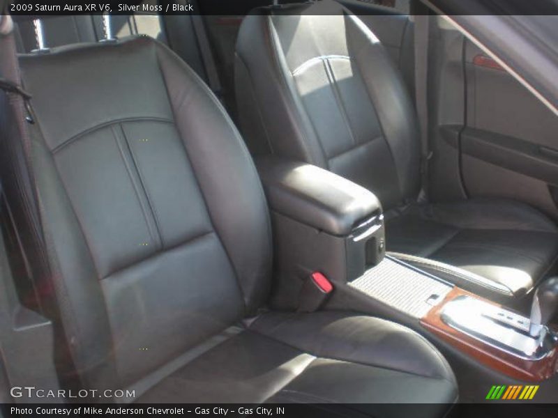 Silver Moss / Black 2009 Saturn Aura XR V6